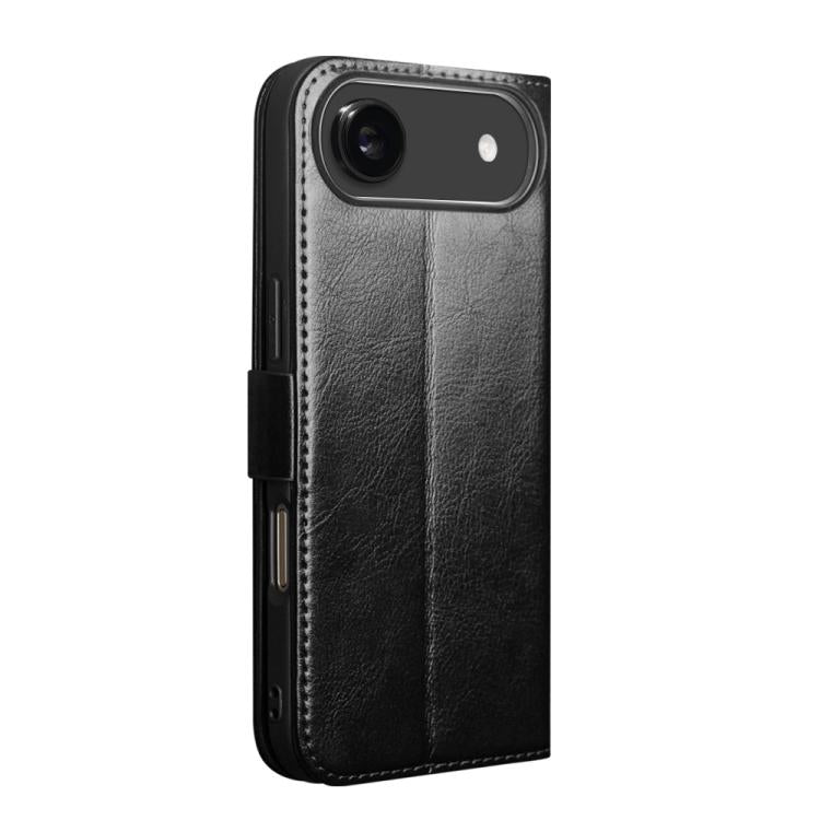 For iPhone Air QIALINO Classic 103 Buckle Genuine Leather Phone Case(Black) by QIALINO