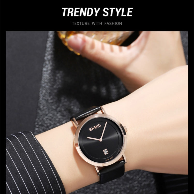 SKMEI 1907 Multifunctional Men 30M Waterproof Fashion Quartz Digital Wrist Watch(Gold) by SKMEI