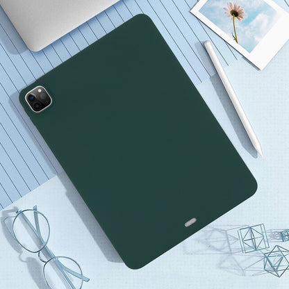 For iPad mini 5 / 4 / 3 / 2 Oil Spray Skin-friendly TPU Tablet Case(Deep Green) by bashfashion