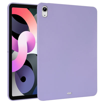 For iPad Air 10.9 2022 / Pro 11 2018 Oil Spray Skin-friendly TPU Tablet Case(Purple) by bashfashion
