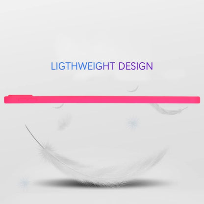 For iPad Air 11 2024 / 2025 Oil Spray Skin-friendly TPU Tablet Case(Rose Red) by bashfashion