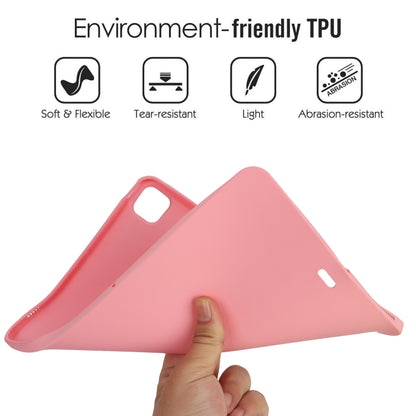 For iPad Air 13 2024 / Air 13 2025 Oil Spray Skin-friendly TPU Tablet Case(Pink) by bashfashion