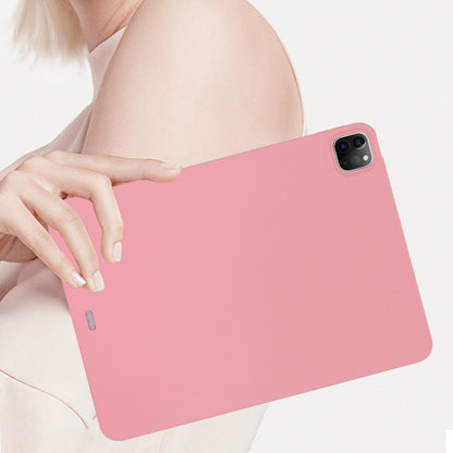 For iPad Air 13 2024 / Air 13 2025 Oil Spray Skin-friendly TPU Tablet Case(Pink) by bashfashion