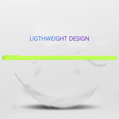 For iPad Pro 11 2025 / 2024 Oil Spray Skin-friendly TPU Tablet Case(Fluorescent Green) by bashfashion