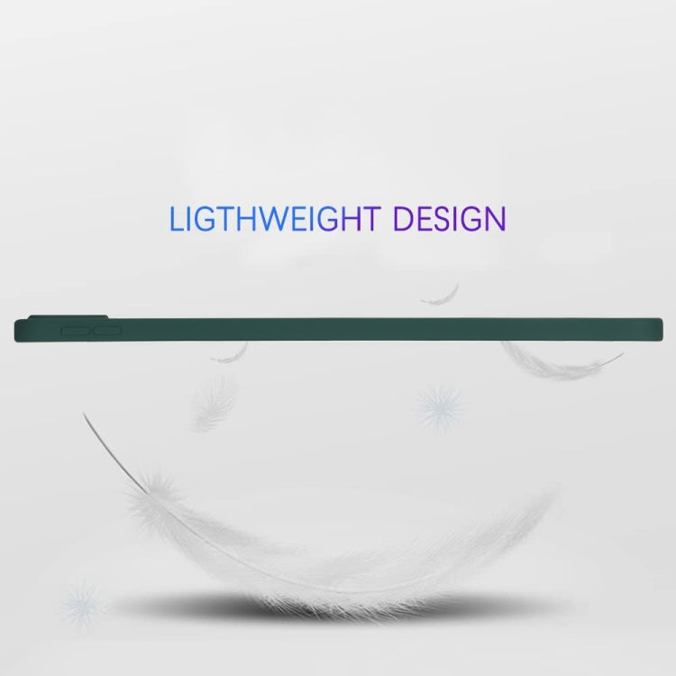 For iPad Pro 13 2025 / 2024 Oil Spray Skin-friendly TPU Tablet Case(Deep Green) by bashfashion