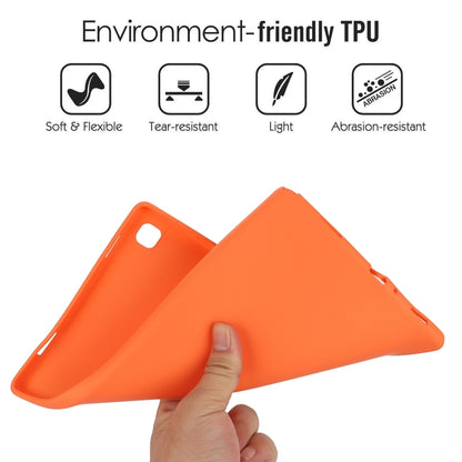 For Samsung Galaxy Tab A 8.0 2019 / T290 Oil Spray Skin-friendly TPU Tablet Case(Orange) by bashfashion