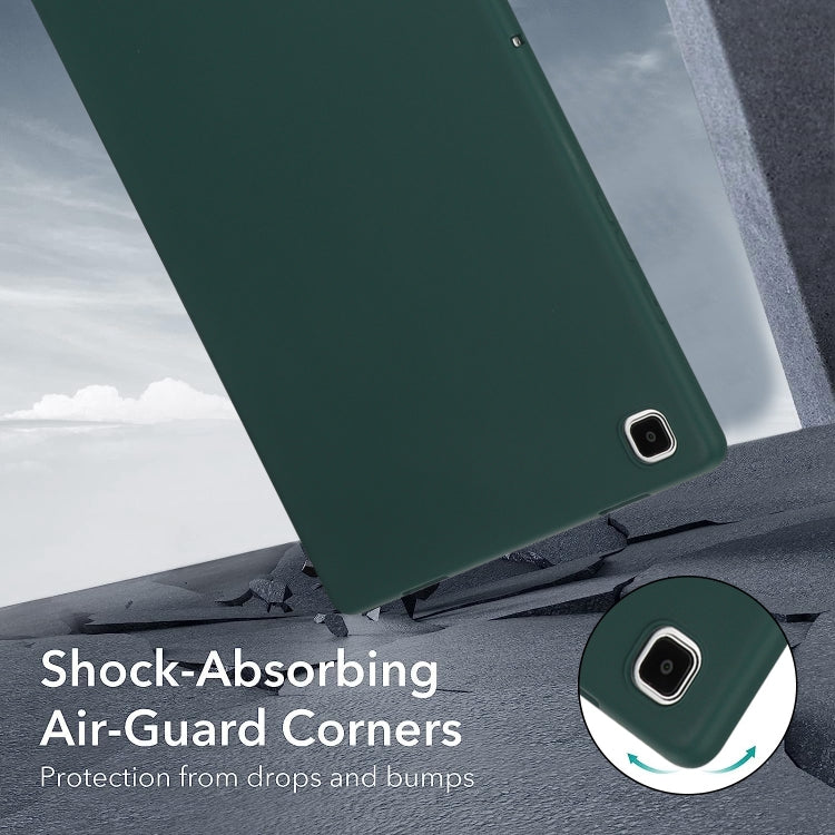 For Samsung Galaxy Tab A 8.0 2019 / T290 Oil Spray Skin-friendly TPU Tablet Case(Deep Green) by bashfashion