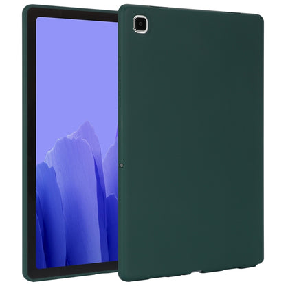 For Samsung Galaxy Tab A7 2020 / T500 Oil Spray Skin-friendly TPU Tablet Case(Deep Green) by bashfashion