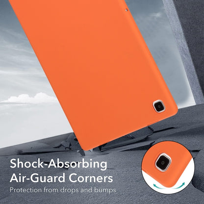 For Samsung Galaxy Tab S9 Oil Spray Skin-friendly TPU Tablet Case(Orange) by bashfashion