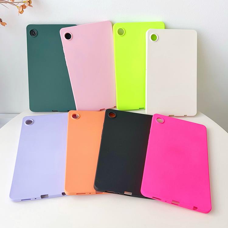 For Samsung Galaxy Tab S9+ / S9 FE+ / S10+ Oil Spray Skin-friendly TPU Tablet Case(Milk White) by bashfashion