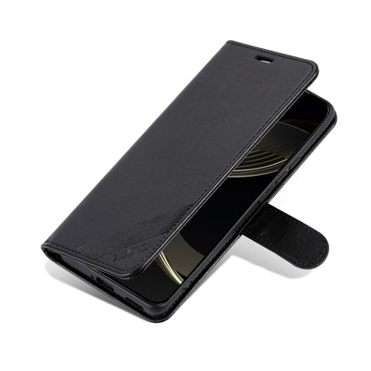 For OnePlus Nord CE4 Lite 5G AZNS Sheepskin Texture Flip Leather Phone Case(Black) by AZNS