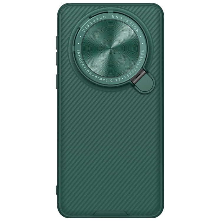 For Huawei Mate 60 Pro/60 Pro+ NILLKIN Black Mirror Prop CD Texture Mirror Phone Case(Green) by NILLKIN