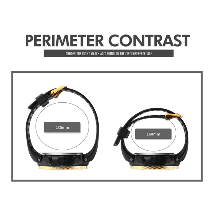 Shimei 2096 Multifunctional Men 50M Waterproof Compass Noctilucent Digital Wrist Watch(Black) by SKMEI