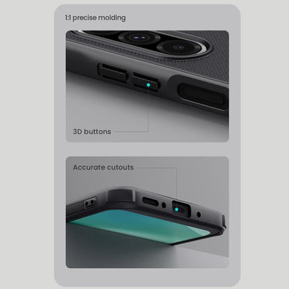 For Redmi Turbo 4 NILLKIN Frosted Shield Pro Magnetic Phone Case(Black) by NILLKIN