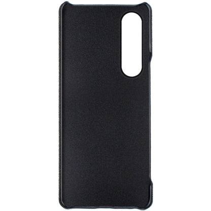 For Sony Xperia 1 V imak Ruiyi Series Cloth Texture PU + PC Phone Case(Black) by imak