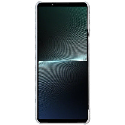 For Sony Xperia 1 V imak Ruiyi Series Cloth Texture PU + PC Phone Case(Light Grey) by imak