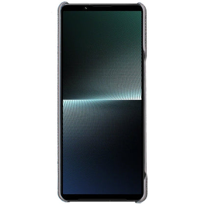 For Sony Xperia 1 V imak Ruiyi Series Cloth Texture PU + PC Phone Case(Dark Grey) by imak