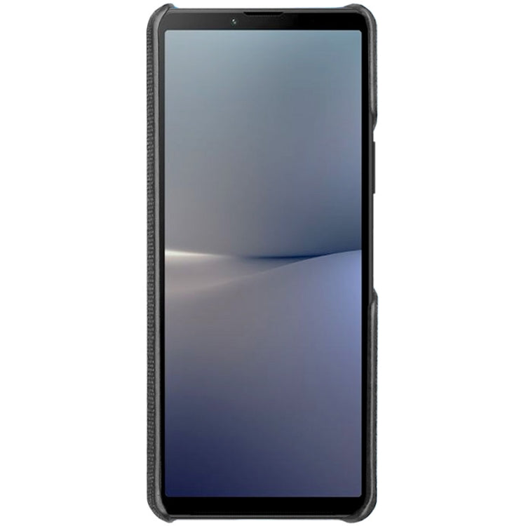 For Sony Xperia 10 V imak Ruiyi Series Cloth Texture PU + PC Phone Case(Black) by imak