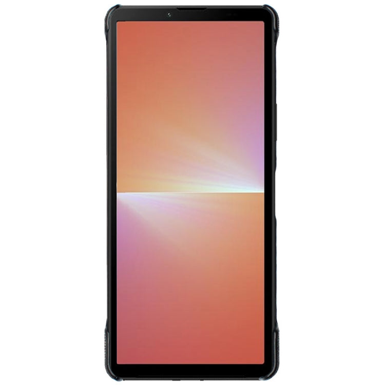 For Sony Xperia 5 V imak Ruiyi Series Cloth Texture PU + PC Phone Case(Black) by imak