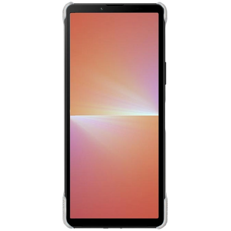 For Sony Xperia 5 V imak Ruiyi Series Cloth Texture PU + PC Phone Case(Light Grey) by imak