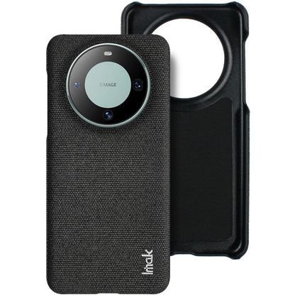 For Huawei Mate 60 imak Ruiyi Series Cloth Texture PU + PC Phone Case(Black) by imak