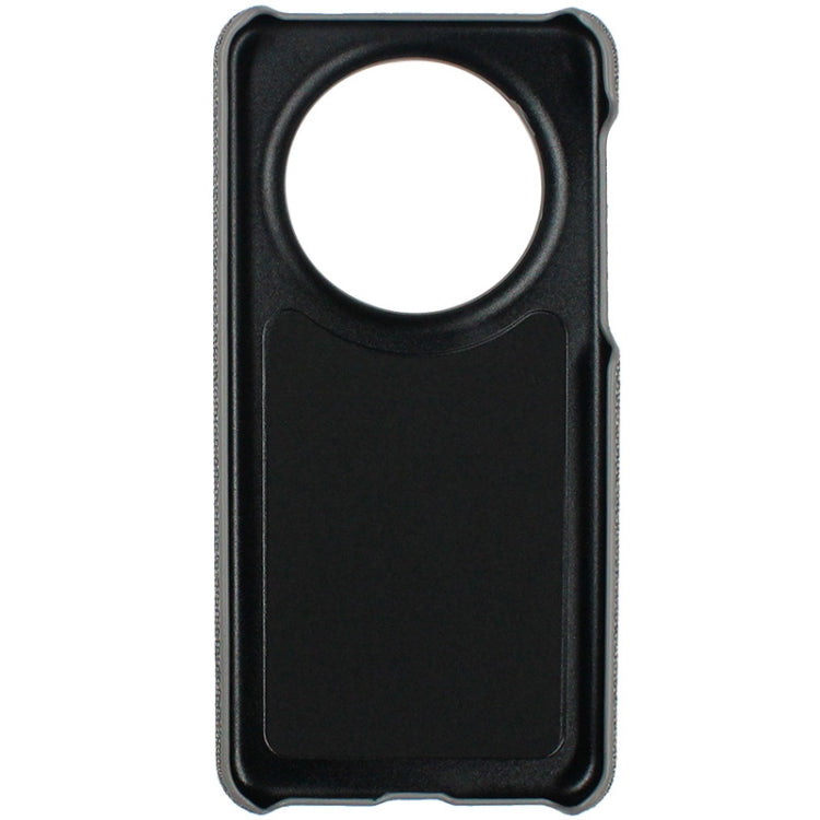 For Huawei Mate 60 imak Ruiyi Series Cloth Texture PU + PC Phone Case(Dark Grey) by imak