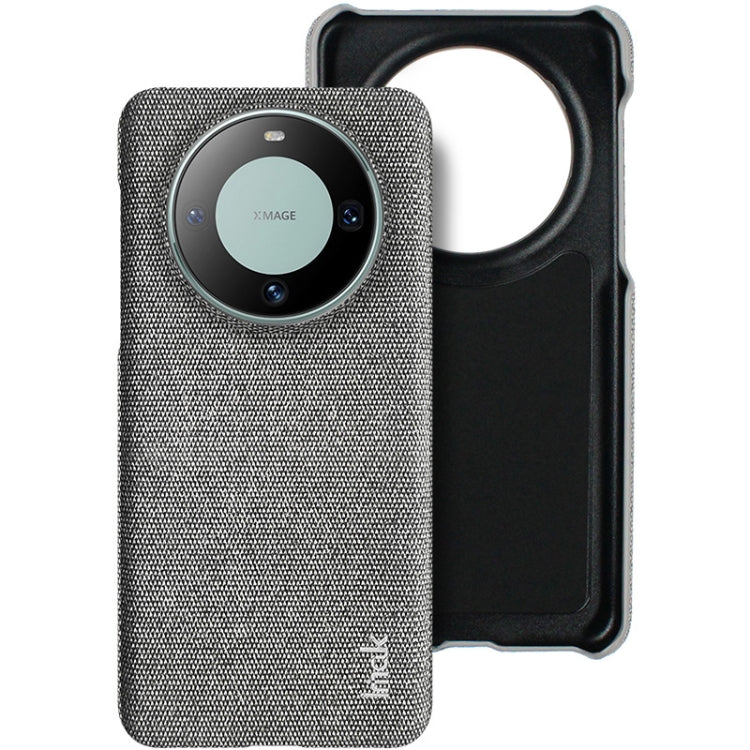 For Huawei Mate 60 Pro / 60 Pro+ imak Ruiyi Series Cloth Texture PU + PC Phone Case(Light Grey) by imak