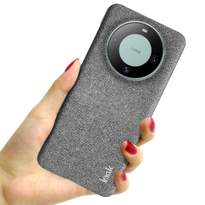 For Huawei Mate 60 Pro / 60 Pro+ imak Ruiyi Series Cloth Texture PU + PC Phone Case(Light Grey) by imak