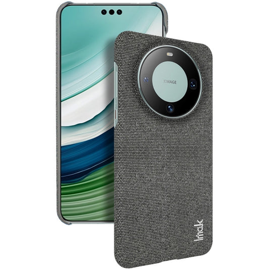 For Huawei Mate 60 Pro / 60 Pro+ imak Ruiyi Series Cloth Texture PU + PC Phone Case(Dark Grey) by imak
