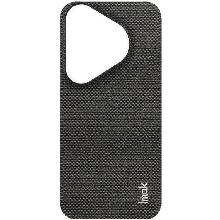 For Huawei Pura 70 Pro / 70 Pro+ imak Ruiyi Series Cloth Texture PU + PC Phone Case(Black) by imak
