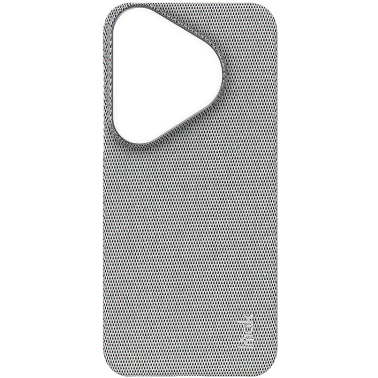 For Huawei Pura 70 Pro / 70 Pro+ imak Ruiyi Series Cloth Texture PU + PC Phone Case(Light Grey) by imak
