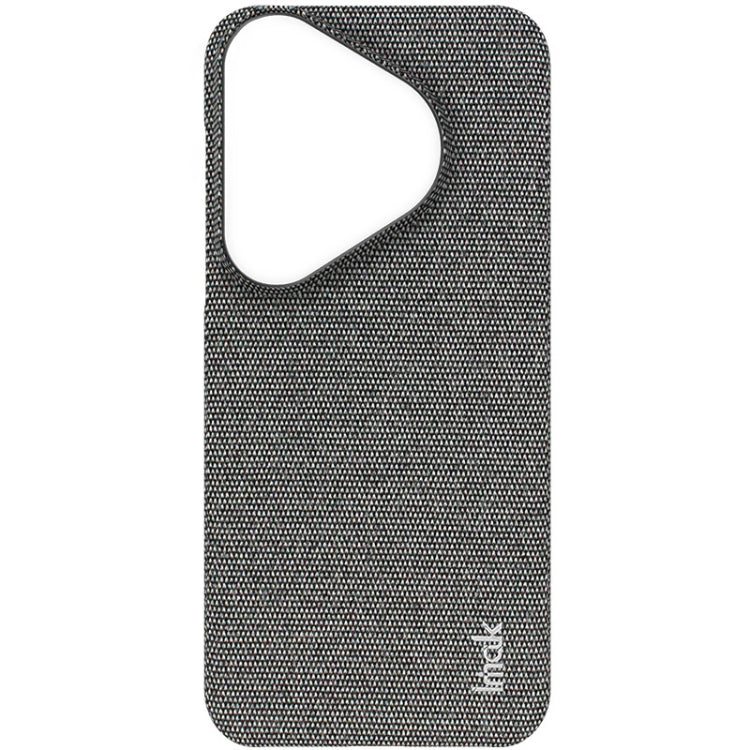 For Huawei Pura 70 Pro / 70 Pro+ imak Ruiyi Series Cloth Texture PU + PC Phone Case(Dark Grey) by imak