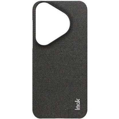 For Huawei Pura 70 imak Ruiyi Series Cloth Texture PU + PC Phone Case(Black) by imak
