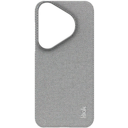 For Huawei Pura 70 imak Ruiyi Series Cloth Texture PU + PC Phone Case(Light Grey) by imak