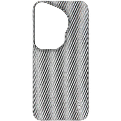 For Huawei Pura 70 Ultra imak Ruiyi Series Cloth Texture PU + PC Phone Case(Light Grey) by imak