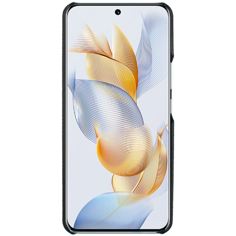 For Honor 90 5G imak Ruiyi Series Cloth Texture PU + PC Phone Case(Black) by imak