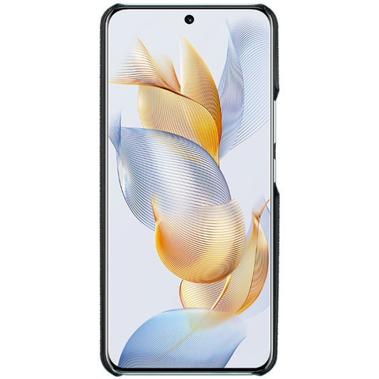 For Honor 90 5G imak Ruiyi Series Cloth Texture PU + PC Phone Case(Black) by imak