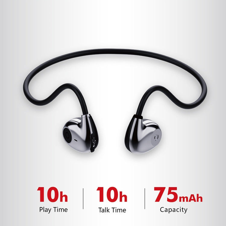 Hileo Hi72 Wireless Bluetooth Hanging Neck Earphone(Black) by Hileo