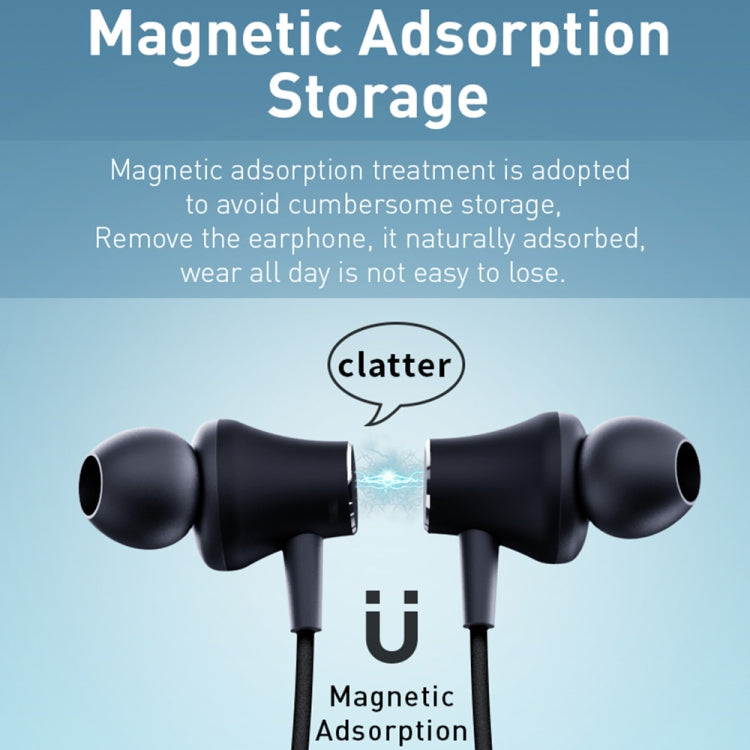 Hileo Hi75 Wireless Bluetooth Hanging Neck In-ear Sports Earphone(Black) by Hileo