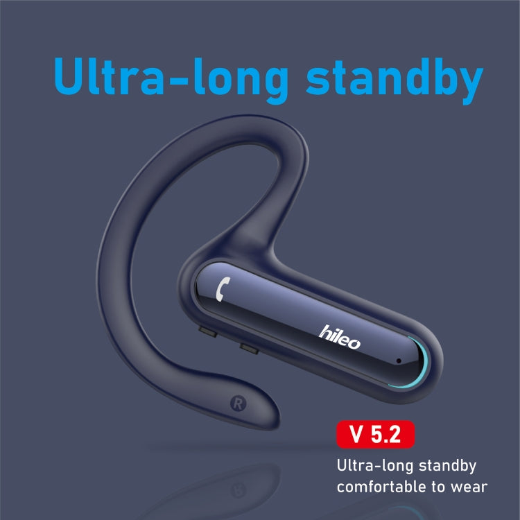 Hileo Hi90 TWS Wireless Bluetooth IPX4 Waterproof Earphone(Black) by Hileo