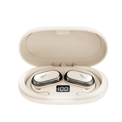 Hileo Hi92 LED Display TWS Wireless Bluetooth IPX5 Waterproof Noise Reduction Earphone(White) by Hileo