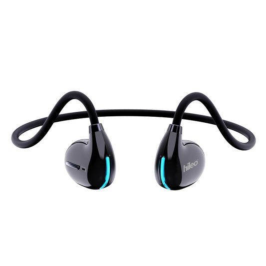 Hileo Hi73 Wireless Bluetooth Hanging Neck IPX4 Sports Earphone(Black) by Hileo