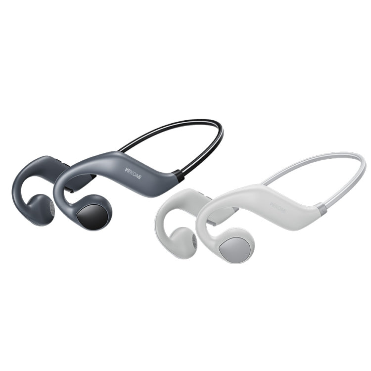 WK VC06 Alien Air Conduction Bluetooth Earphone(White) by WK