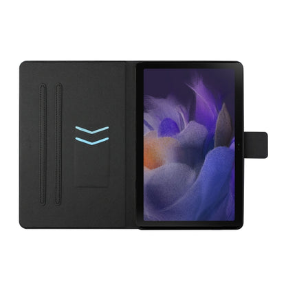 For Samsung Galaxy Tab A11 / A9 Colored Drawing Horizontal Flip PU Tablet Case with Sleep / Wake-up Function(Eye Dog) by bashfashion