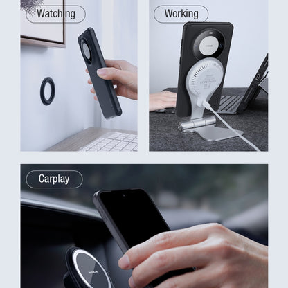 For Huawei Mate 60 NILLKIN Frosted Shield Pro Magnetic Magsafe Phone Case(Green) by NILLKIN