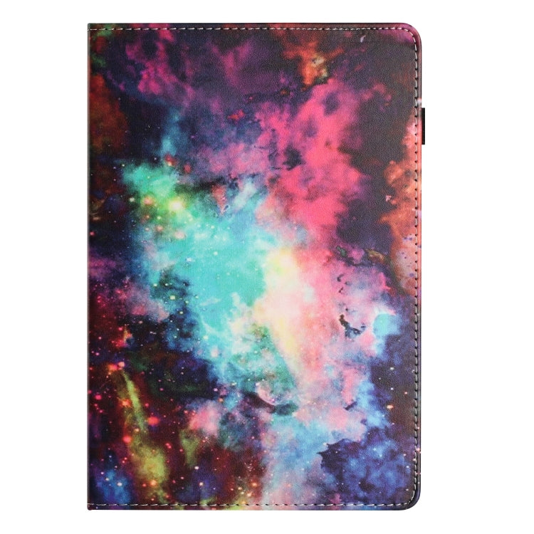 For Samsung Galaxy Tab A11 / A9 Sewing Litchi Texture Leather Tablet Case(Starry Sky) by bashfashion