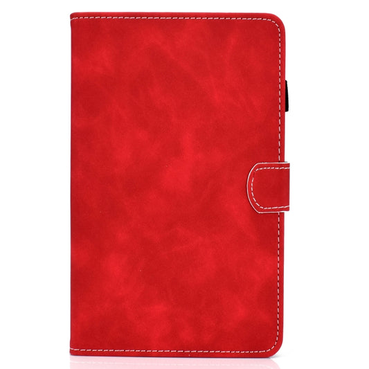 For Samsung Galaxy Tab A11 / A9 Cowhide Texture Horizontal Flip Leather Tablet Case(Red) by bashfashion