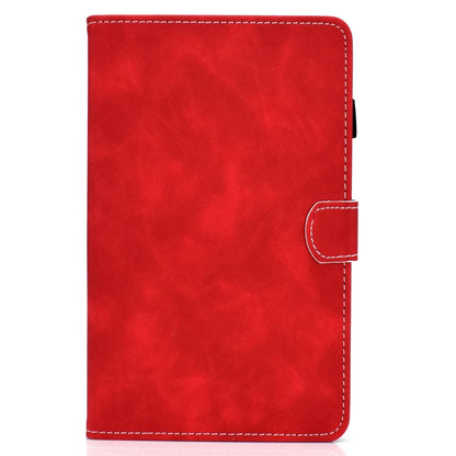 For Samsung Galaxy Tab A11+ / A9+ Cowhide Texture Horizontal Flip Leather Tablet Case with Sleep / Wake-up Function(Red) by bashfashion