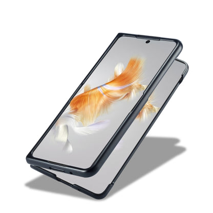 For Huawei Mate X3 LC.IMEEKE 3 in 1 Carbon Fiber Texture Shockproof Phone Case(Black) by LC.IMEEKE