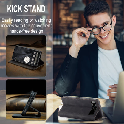 For Google Pixel 8 Pro CaseMe 013 Multifunctional Horizontal Flip Leather Phone Case(Black) by CaseMe